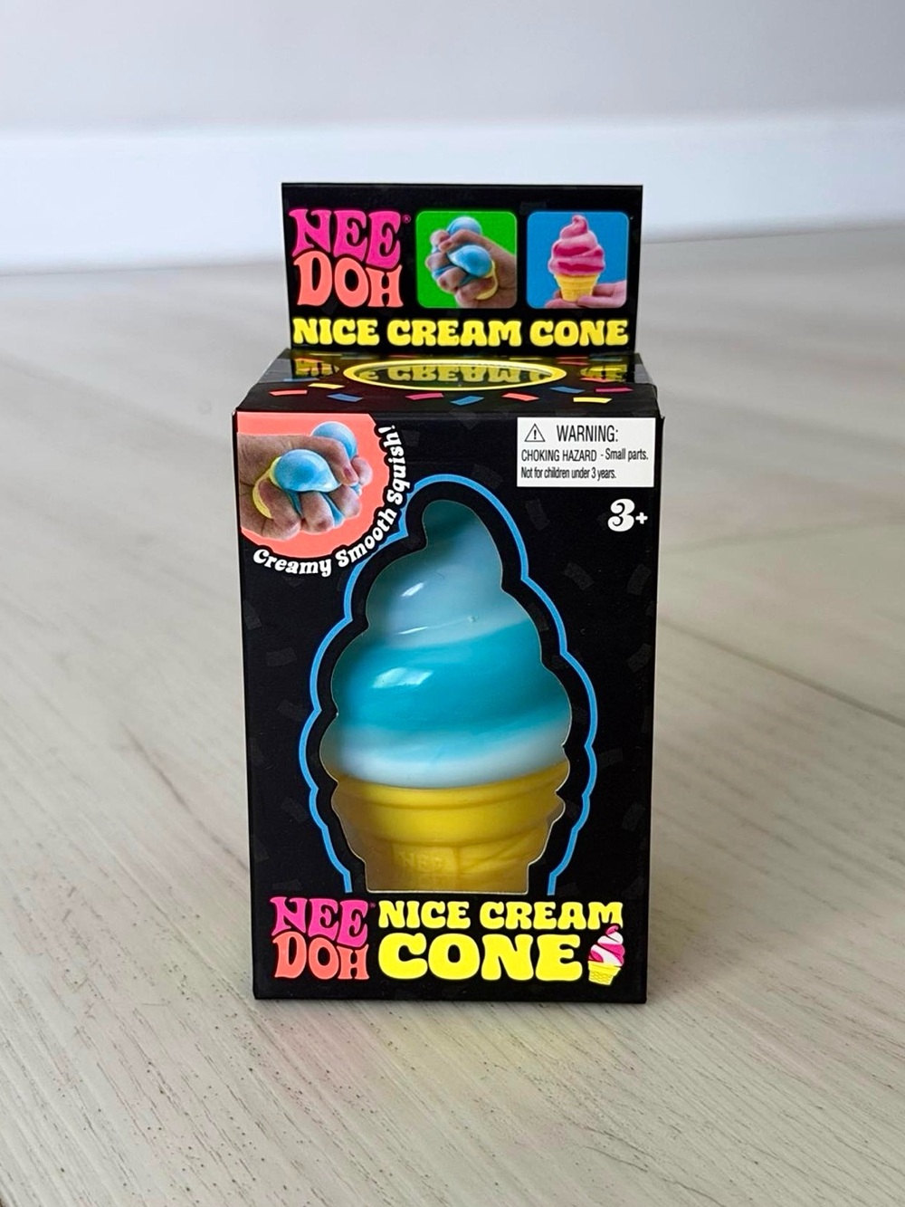 NWT Schylling NeeDoh Nice Cream Cone ~ Blue
